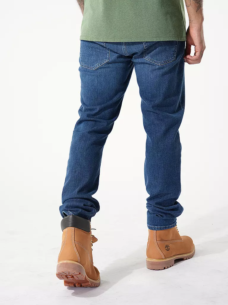 ALBERTO | Jeans Straight Fit PIPE | dunkelblau