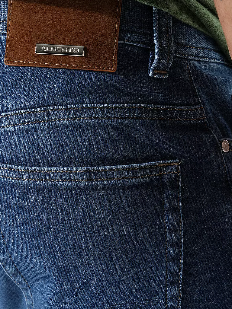 ALBERTO | Jeans Straight Fit PIPE | dunkelblau