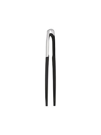 ALESSI | Küchenzange DOMENICA 32cm Schwarz/Edelstahl 