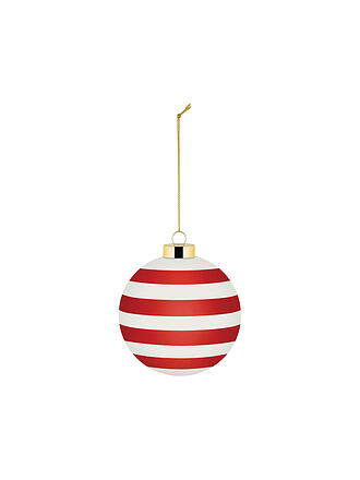 ALESSI | Weihnachtskugel DELIGHT 9cm Rot / Weiss