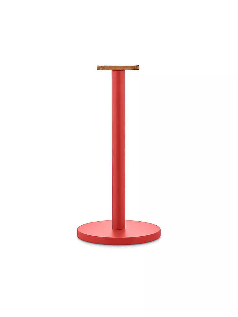 ALESSI | Rollenhalter Mattina 33cm Rot/Bambus | rot