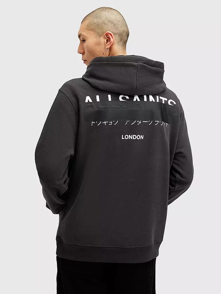 ALLSAINTS | Kapuzensweater - Hoodie REDACT | schwarz