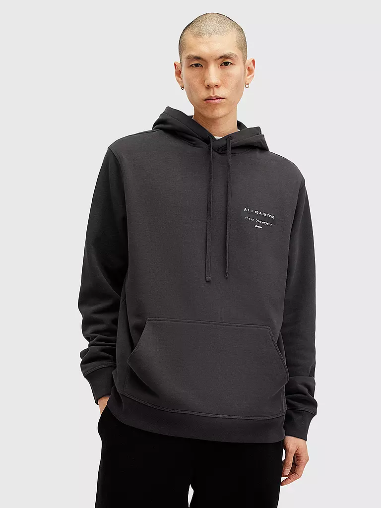 ALLSAINTS | Kapuzensweater - Hoodie REDACT | schwarz