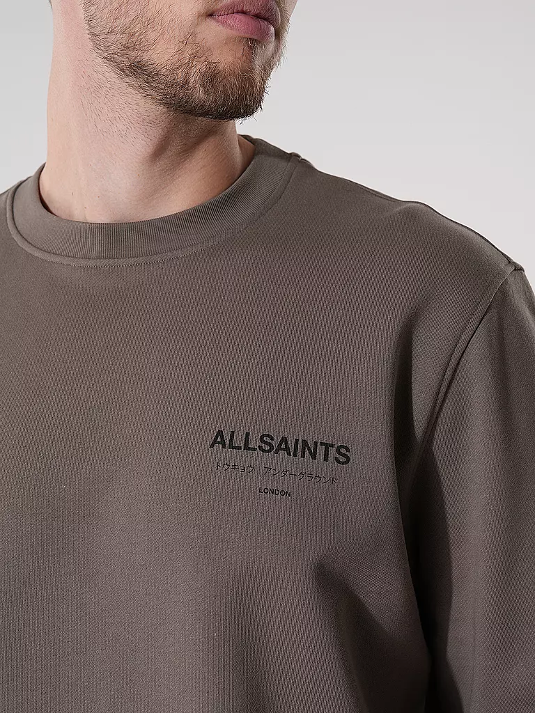 ALLSAINTS | Sweater Oversized Fit UNDERGROUND | hellbraun