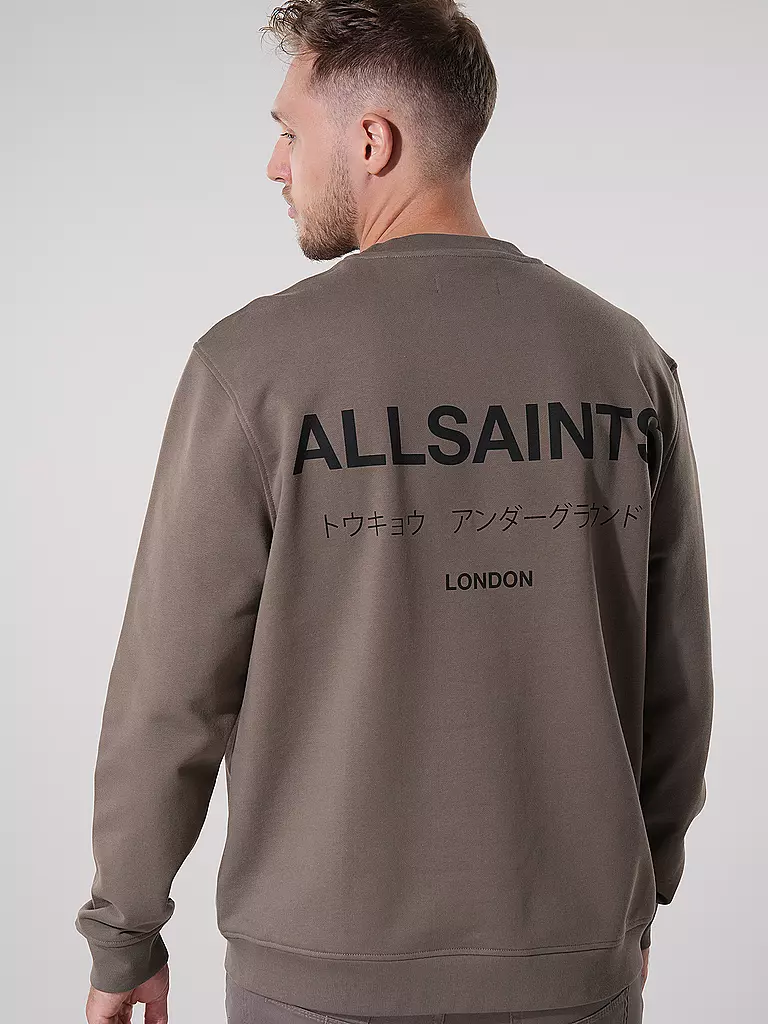 ALLSAINTS | Sweater Oversized Fit UNDERGROUND | hellbraun