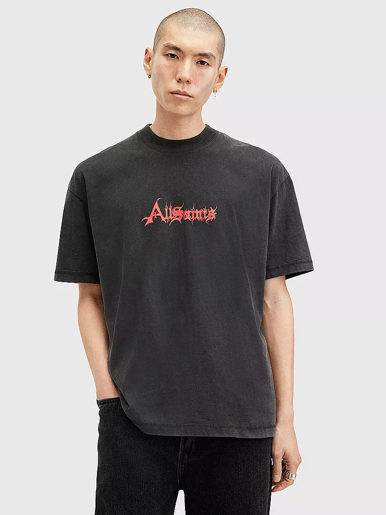 ALLSAINTS | T-Shirt DAMIENZ | schwarz