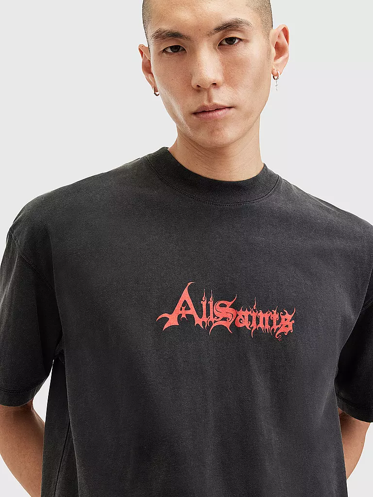 ALLSAINTS | T-Shirt DAMIENZ | schwarz