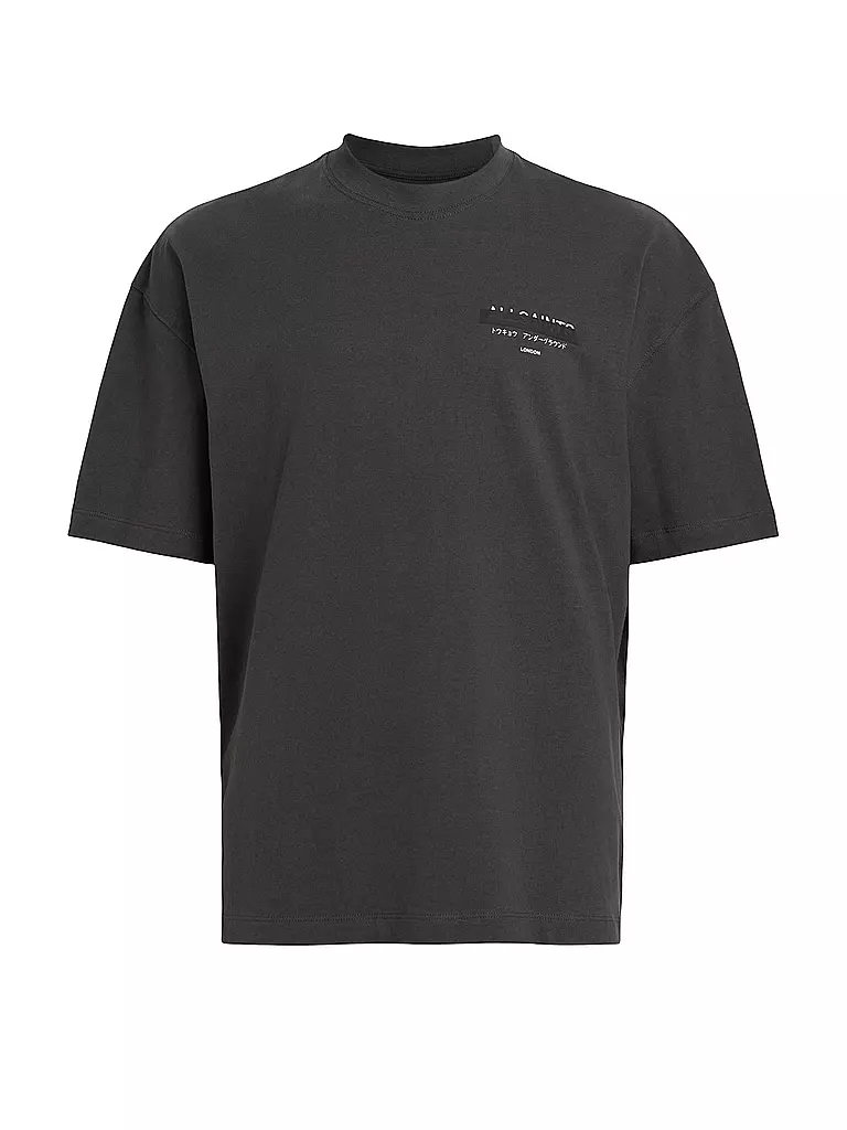 ALLSAINTS | T-Shirt Oversized Fit REDACT | schwarz