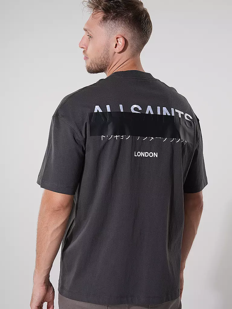 ALLSAINTS | T-Shirt Oversized Fit REDACT | weiss