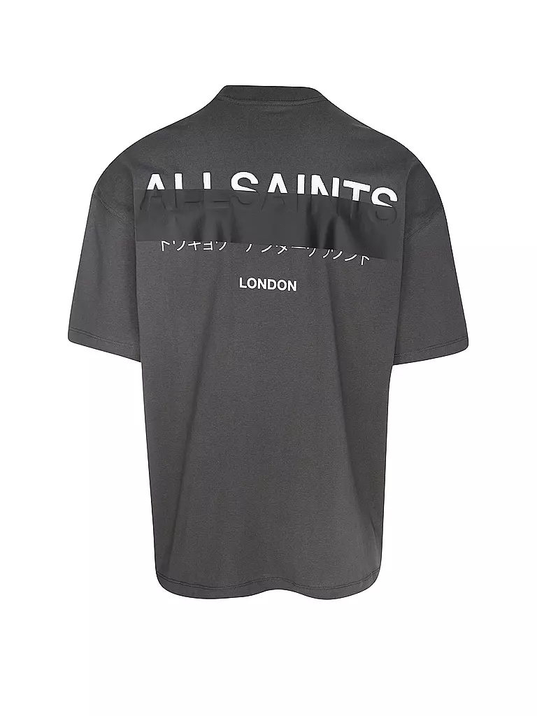 ALLSAINTS | T-Shirt Oversized Fit REDACT | schwarz