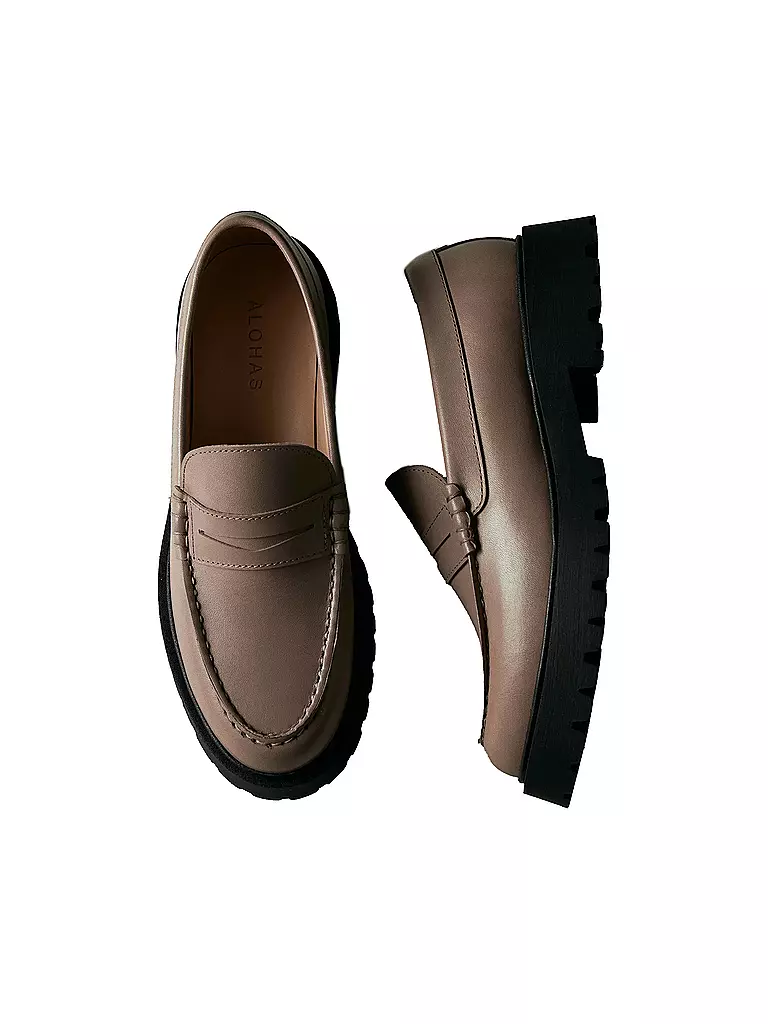 ALOHAS | Loafer DEXTER | hellbraun