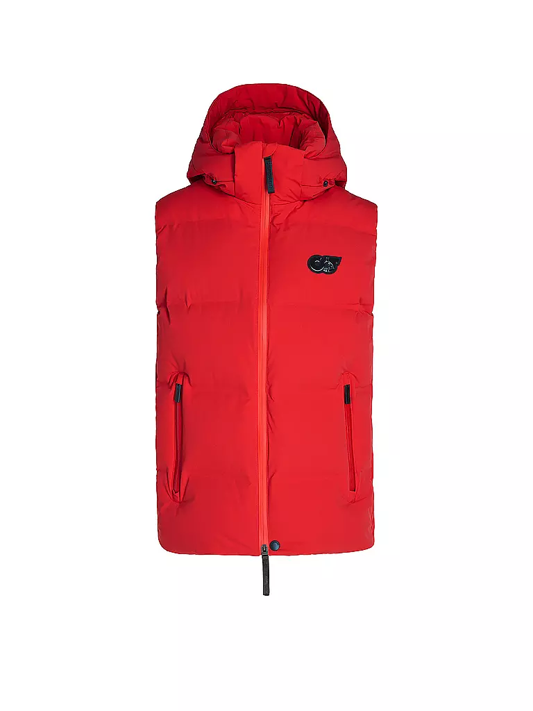 ALPHATAURI | Daunensteppgilet DICK OCOAV | rot