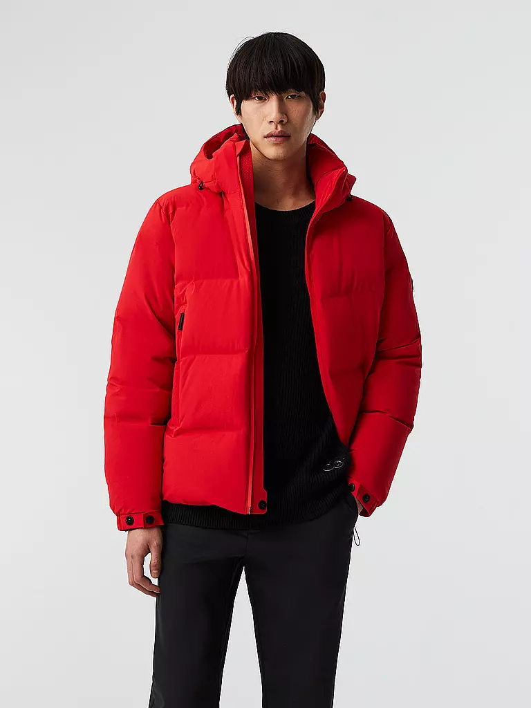 ALPHATAURI | Daunensteppjacke ODORU | rot