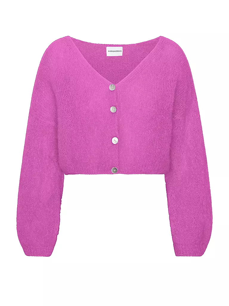 AMERICAN DREAMS | Cardigan Cropped Fit CORNELIA | pink