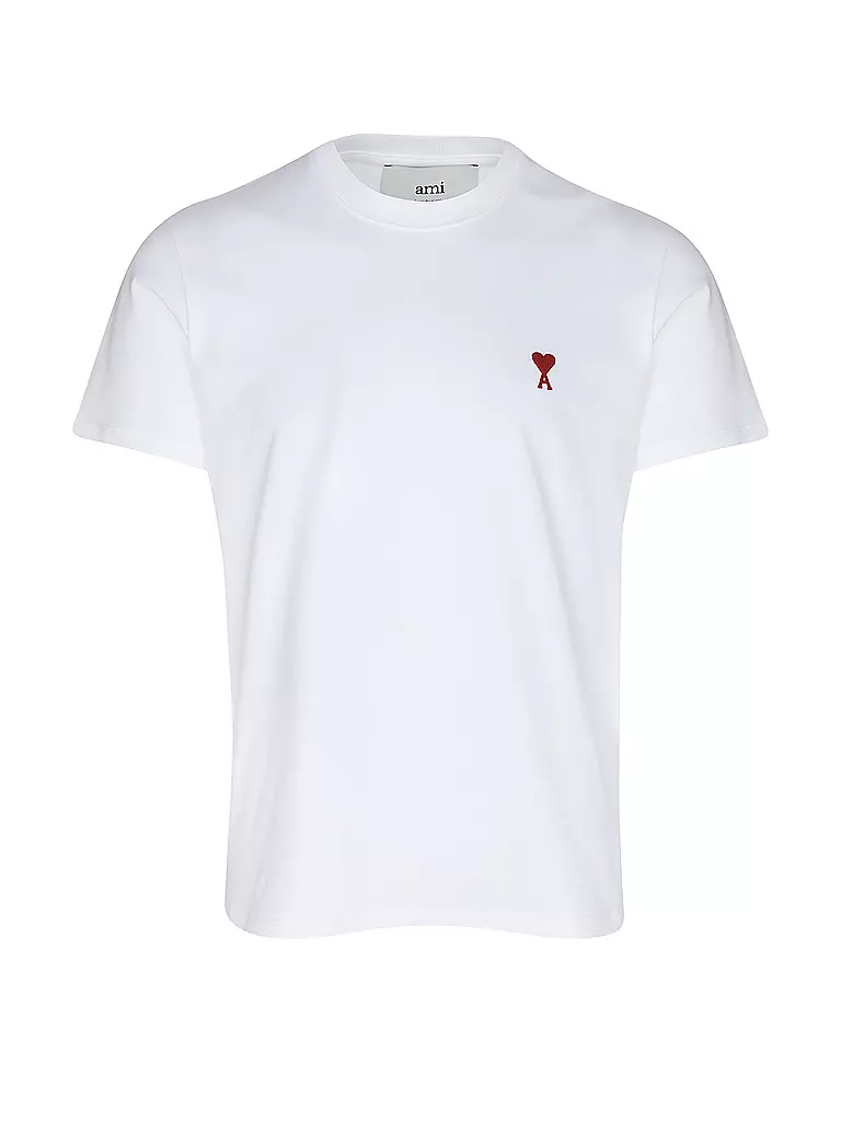 AMI PARIS | T-Shirt CLASSIC | weiss