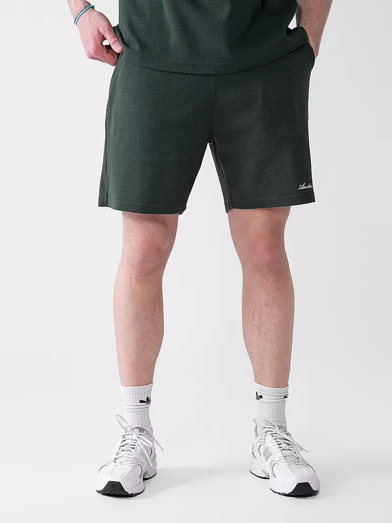 ANOTHER COTTON LAB | Shorts  | dunkelgrün