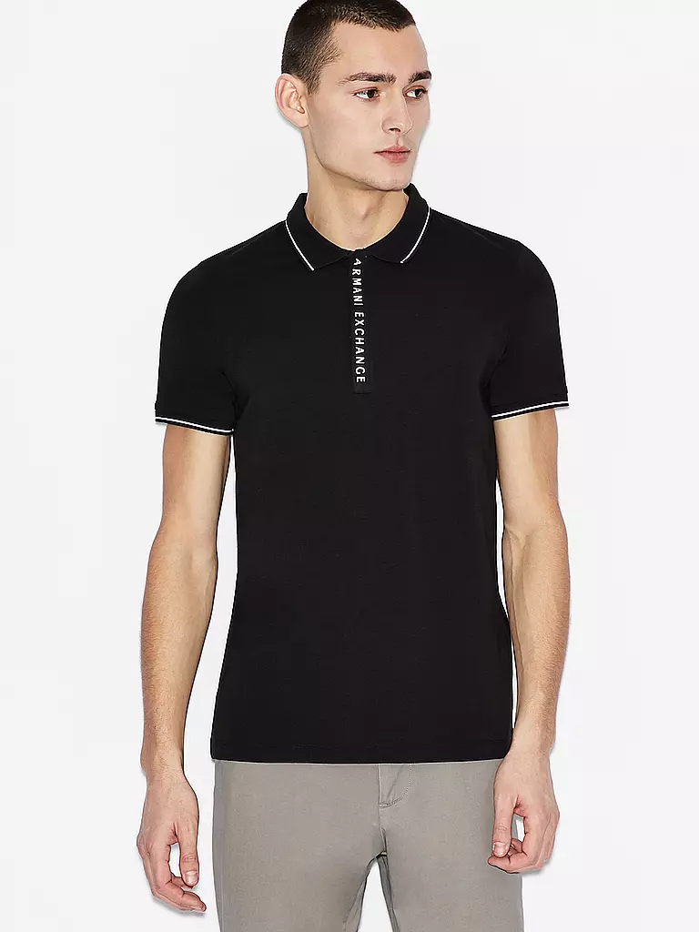 ARMANI EXCHANGE | Poloshirt  | schwarz