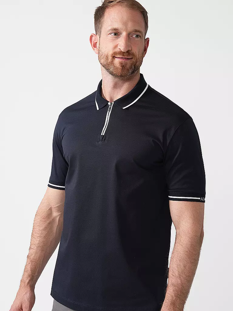 ARMANI EXCHANGE | Poloshirt | blau