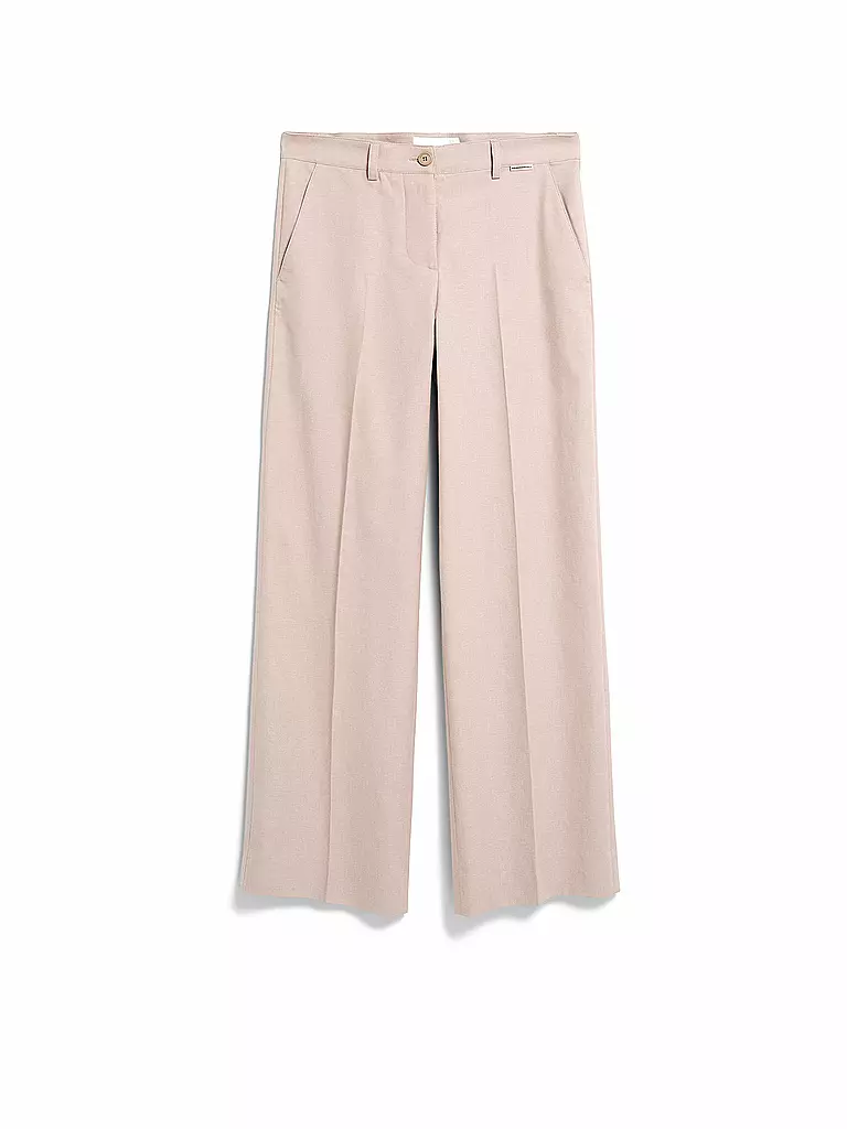 ARMEDANGELS | Hose Wide Leg LEANDRAA HANDAAS | camel