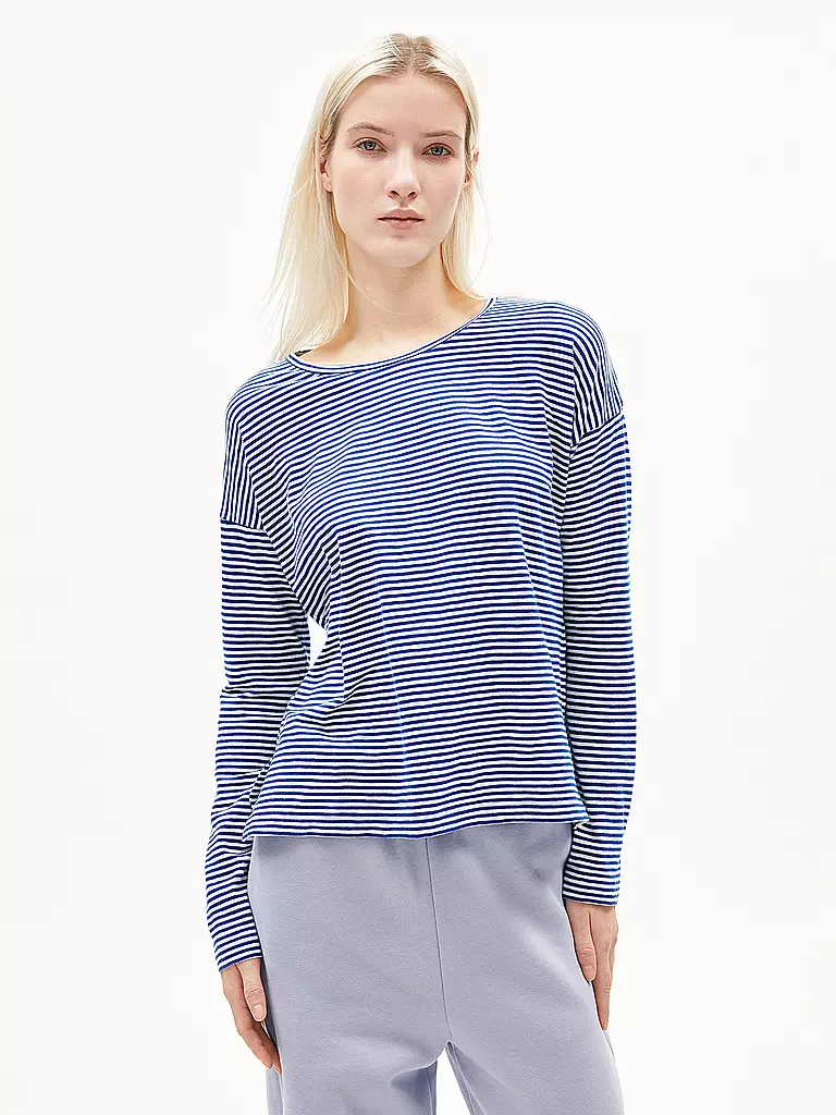 ARMEDANGELS | Langarmshirt XIANAA | blau