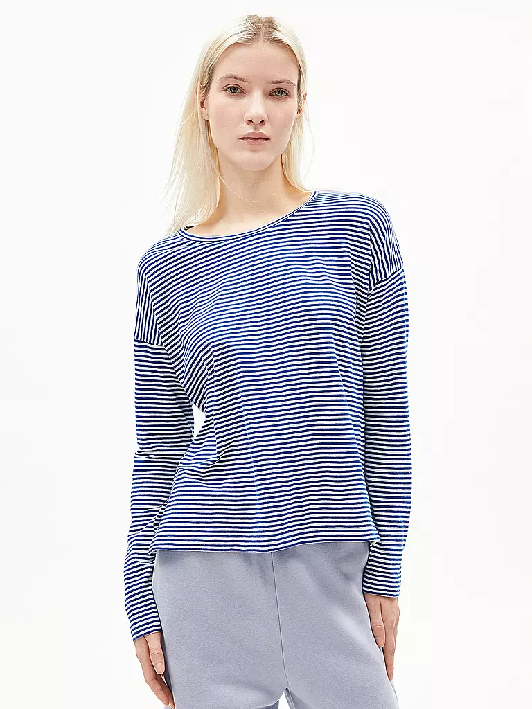 ARMEDANGELS | Langarmshirt XIANAA | blau