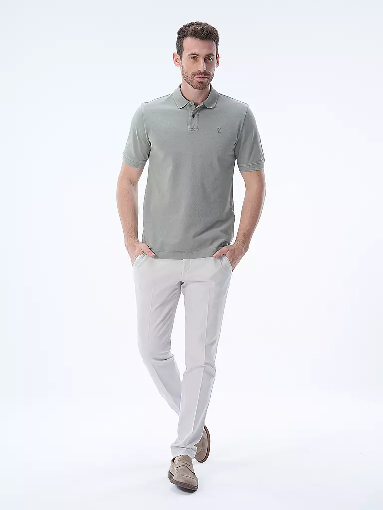 ARMEDANGELS | Poloshirt FIBRAAS GMT DYE | grau