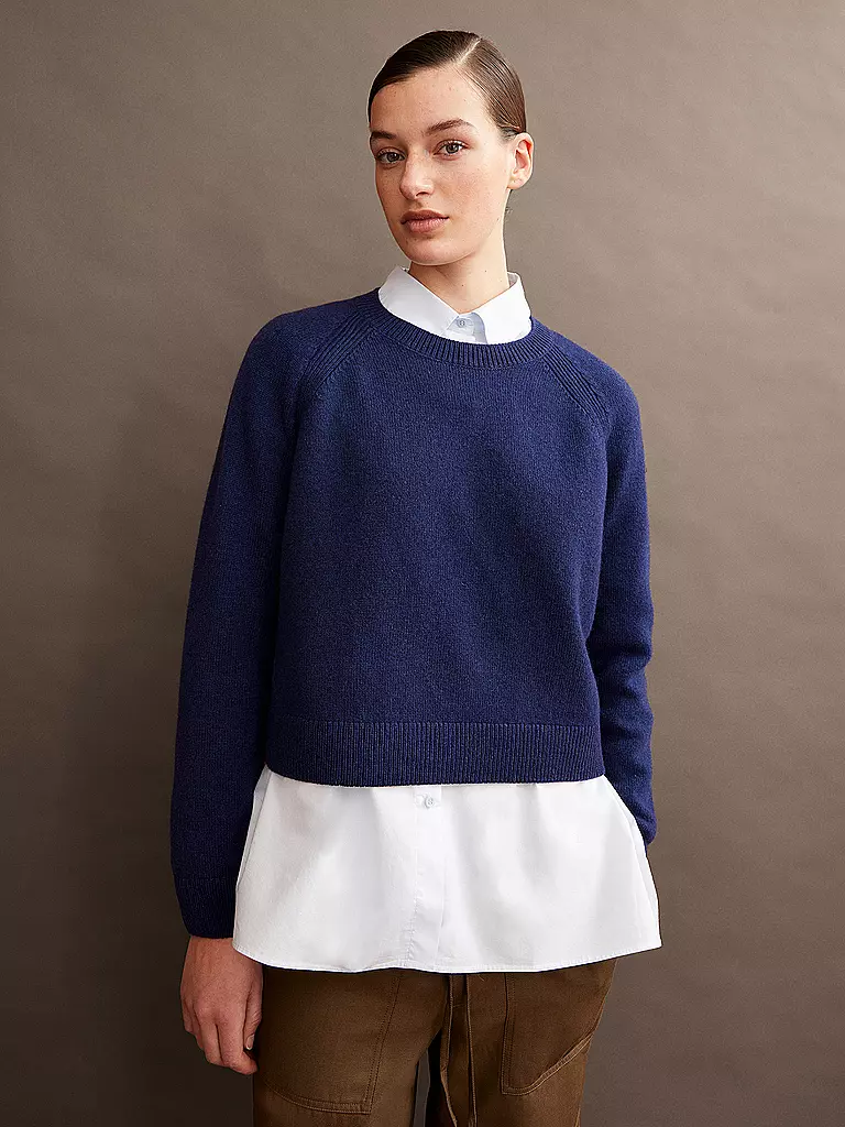 ARMEDANGELS | Pullover DILIRIAA REGLANA | blau