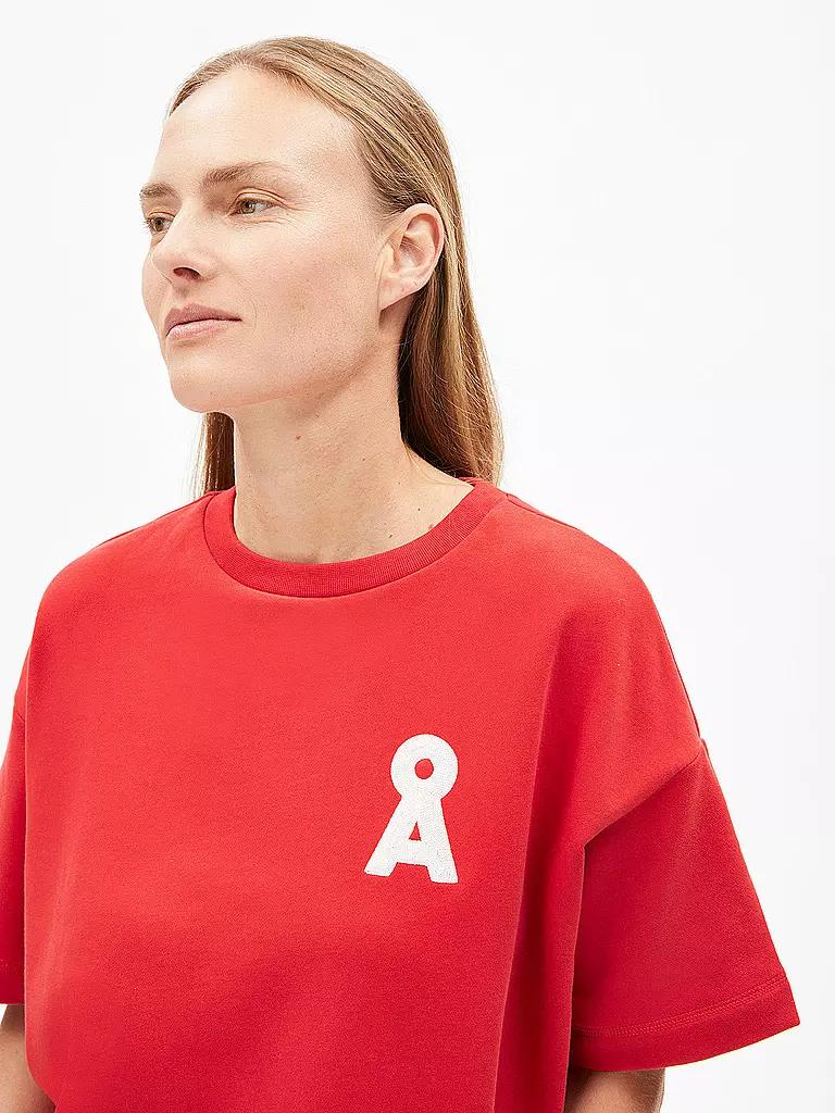 ARMEDANGELS | Sweatshirt BAMIKAA | rot