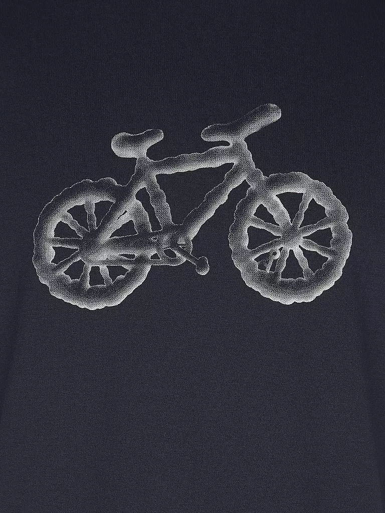 ARMEDANGELS | T-Shirt JAAMES CLOUD BIKE | dunkelblau