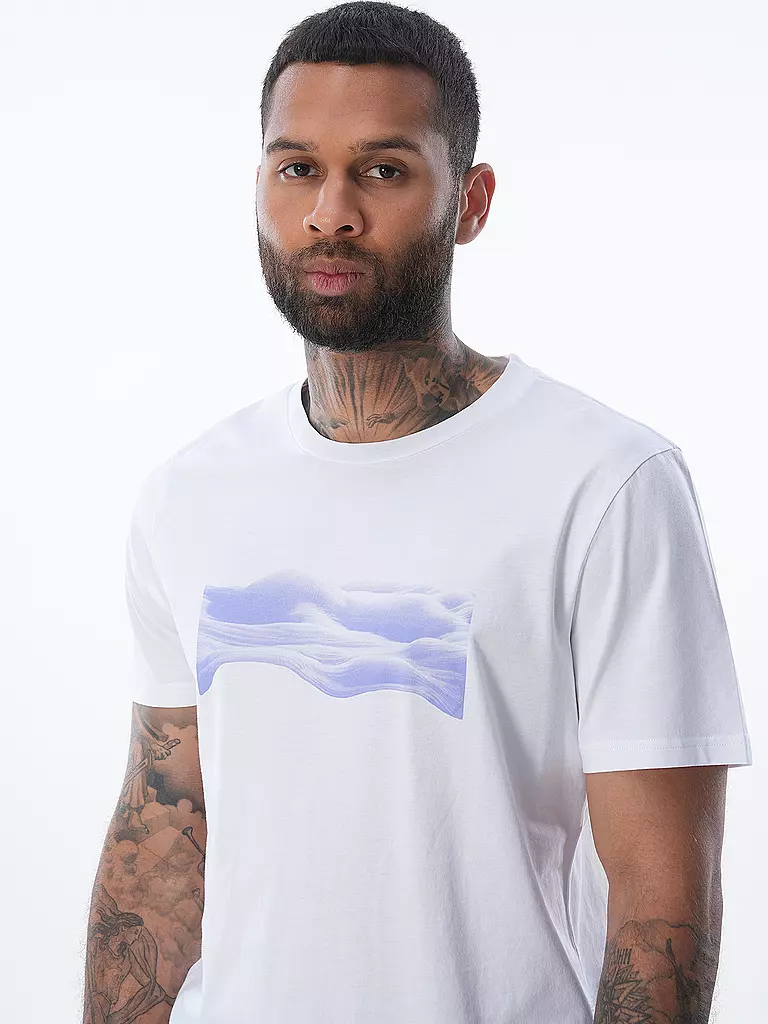 ARMEDANGELS | T-Shirt JAAMES WAVY | weiss