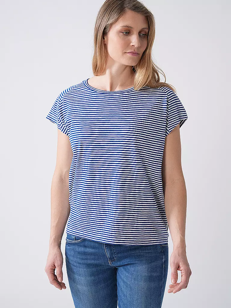 ARMEDANGELS | T-Shirt ONELIAA LOVELY STRIPES | rot