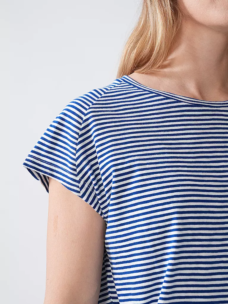 ARMEDANGELS | T-Shirt ONELIAA LOVELY STRIPES | rot