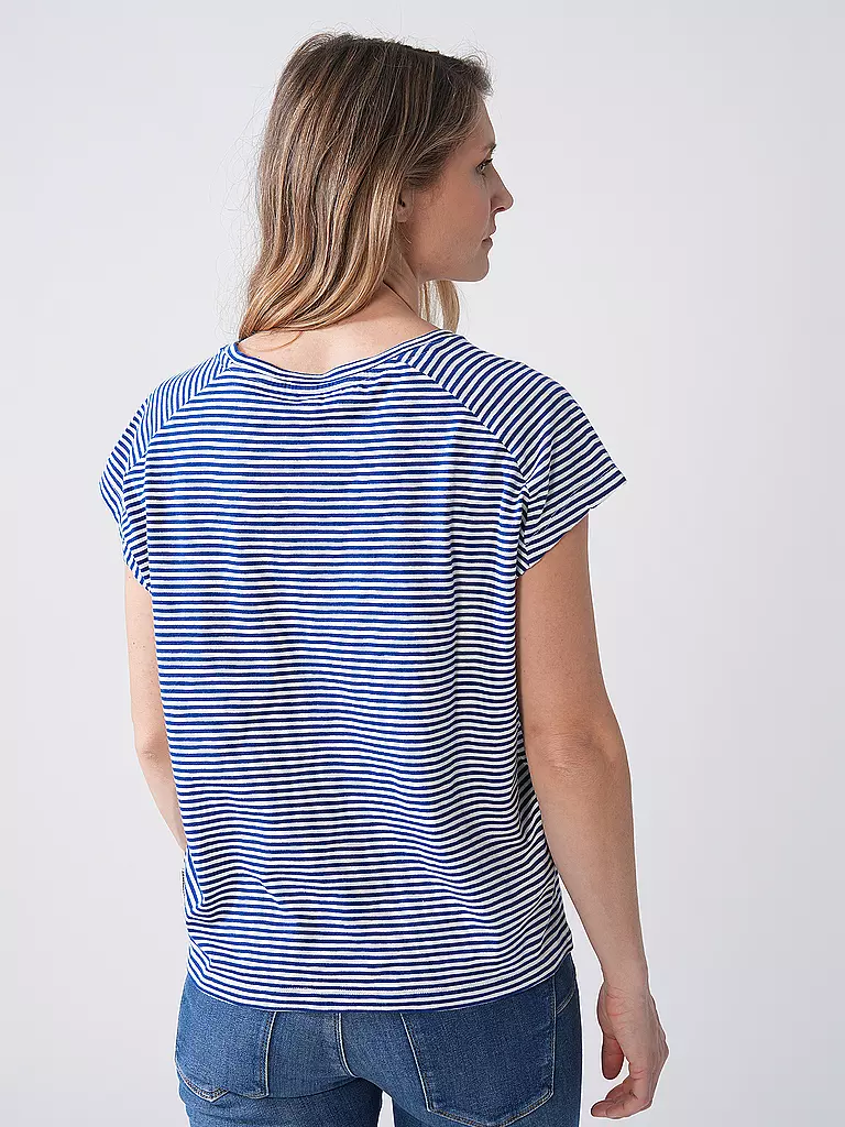 ARMEDANGELS | T-Shirt ONELIAA LOVELY STRIPES | rot