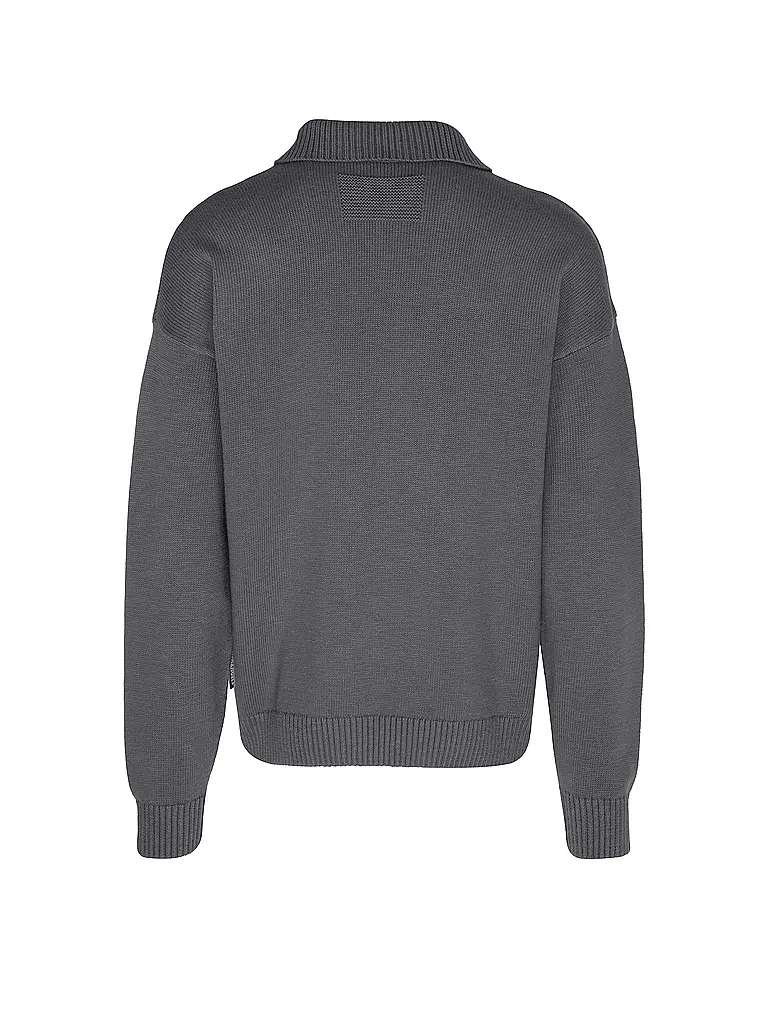 ARMEDANGELS | Troyer Pullover FLORYAAN | grau