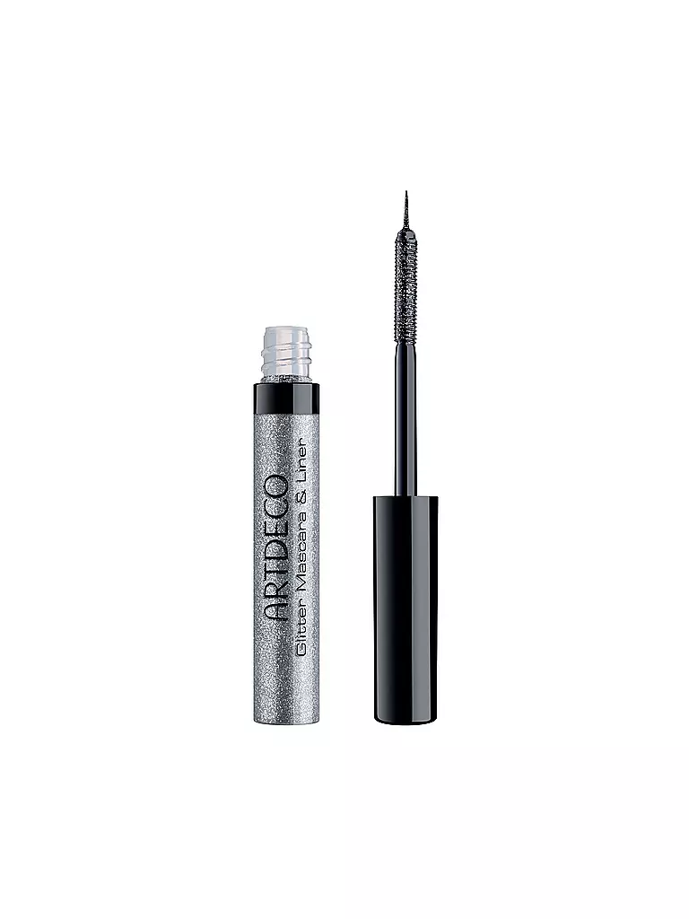 ARTDECO | GLITTER MASCARA UND LINER (5 crushed diamonds) | silber