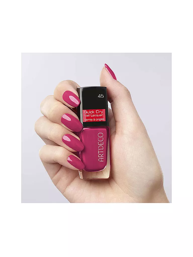 ARTDECO | Nagellack - Quick Dry Nail Lacquer ( 45 raspberry tart ) | pink