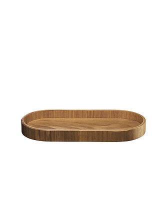 ASA SELECTION | Holztablett oval 23x11cm Weidenholz Braun