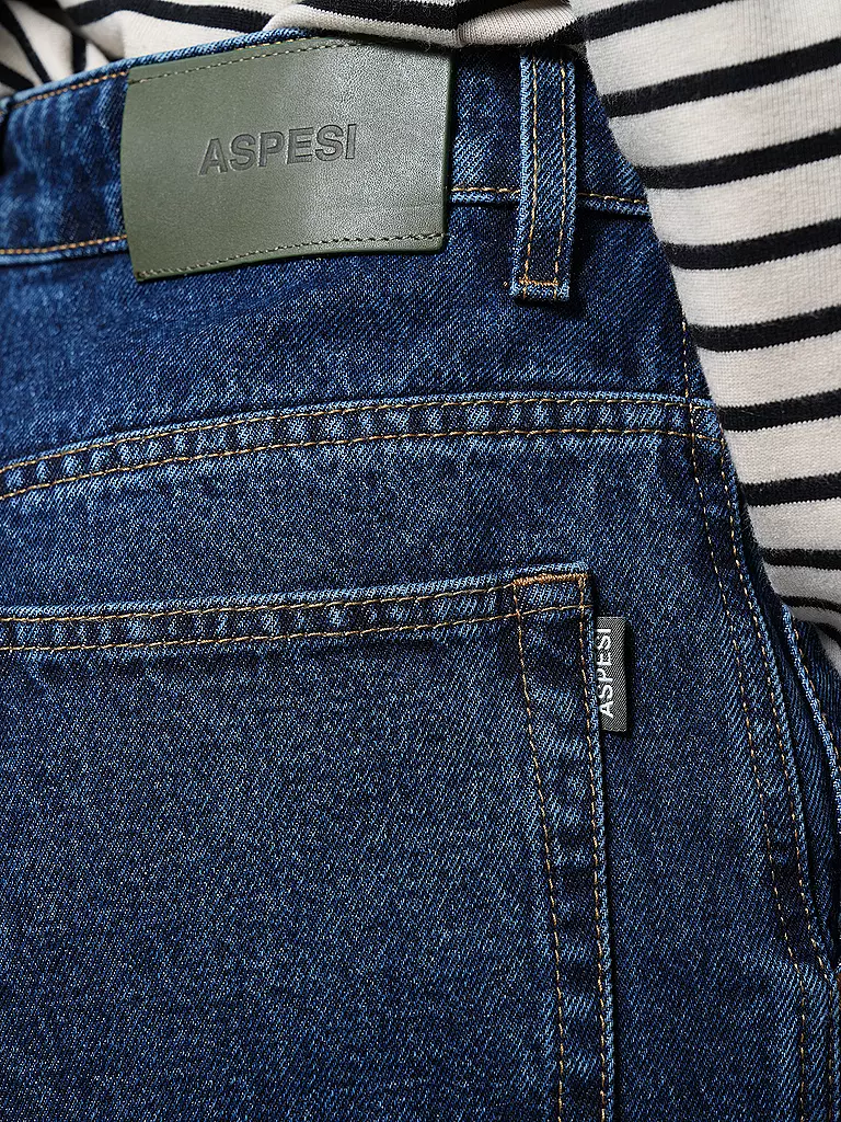 ASPESI | Jeans Wide Fit | dunkelblau