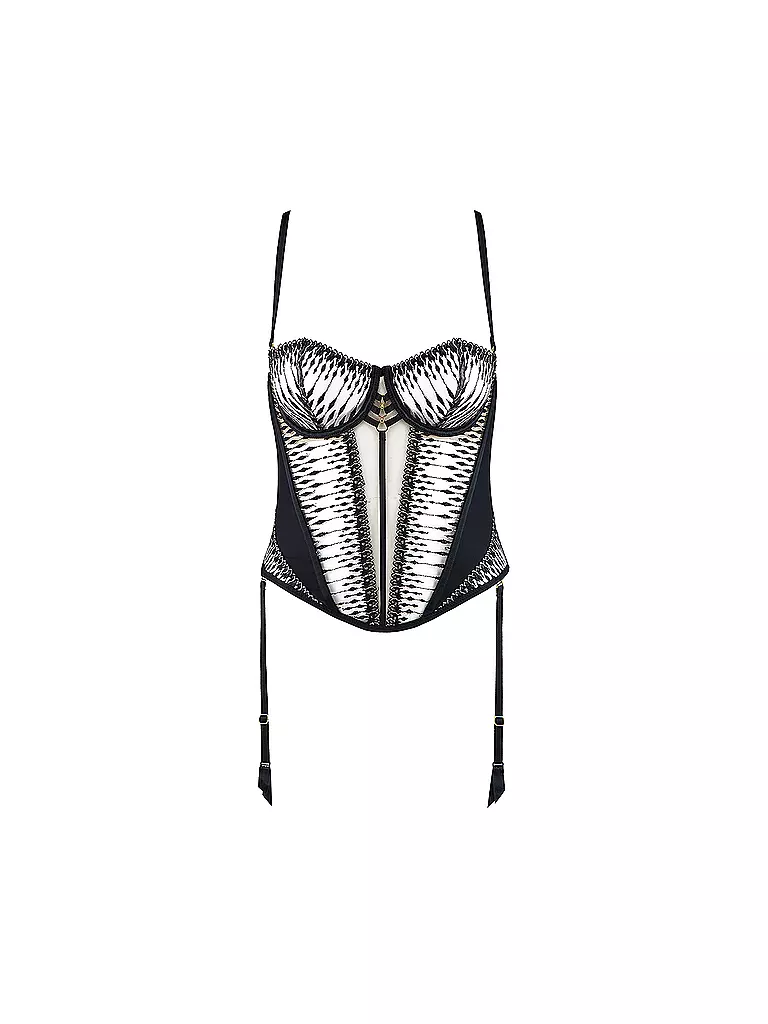 AUBADE | Corsage VOODOO KISS millenium black | schwarz