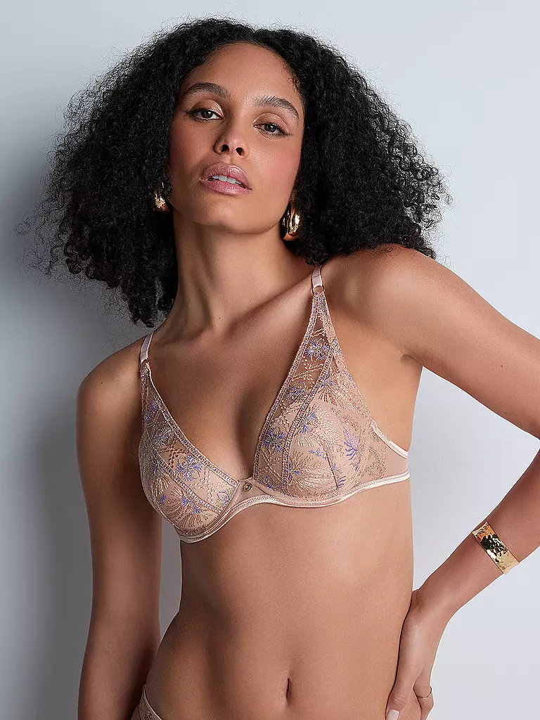 AUBADE | Push Up BH SOUND OF HEART lavender aura | beige