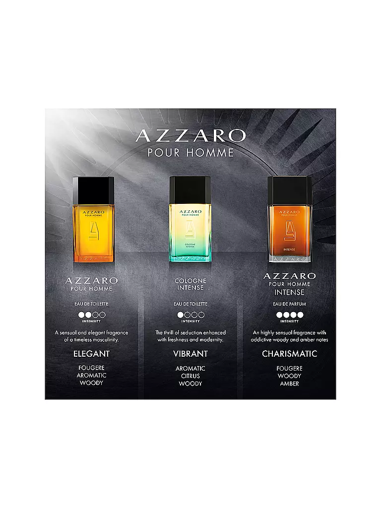 AZZARO | Pour Homme Eau de Toilette 100ml | keine Farbe