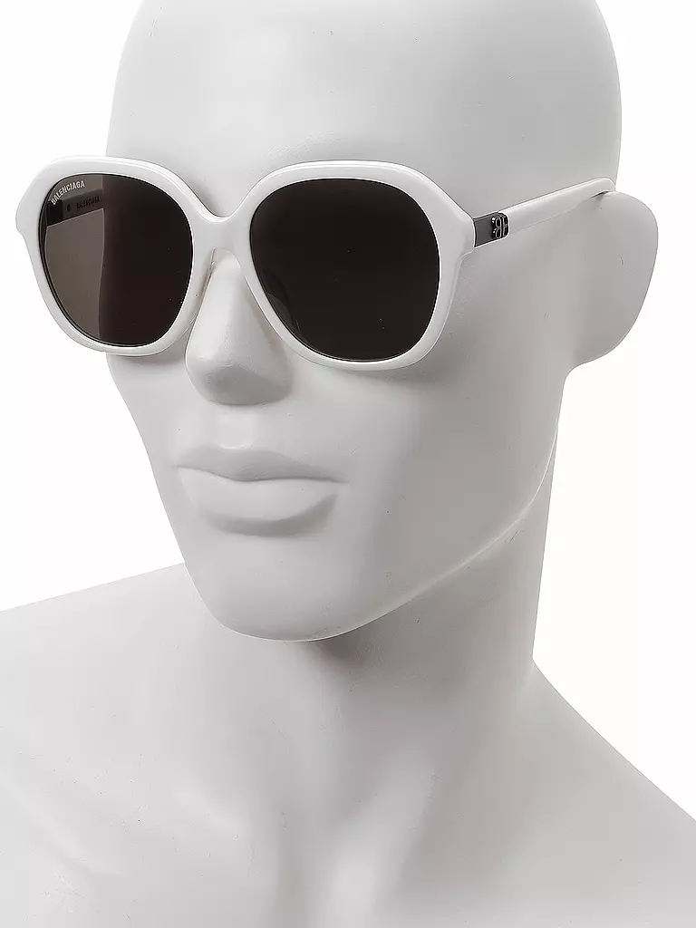 BALENCIAGA | Sonnenbrille BB0184SA 003 | weiss