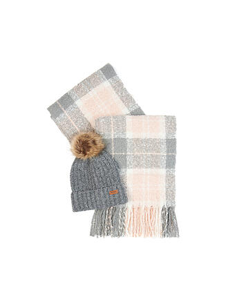 BARBOUR | Geschenkset Beanie und Schal SALTBURN