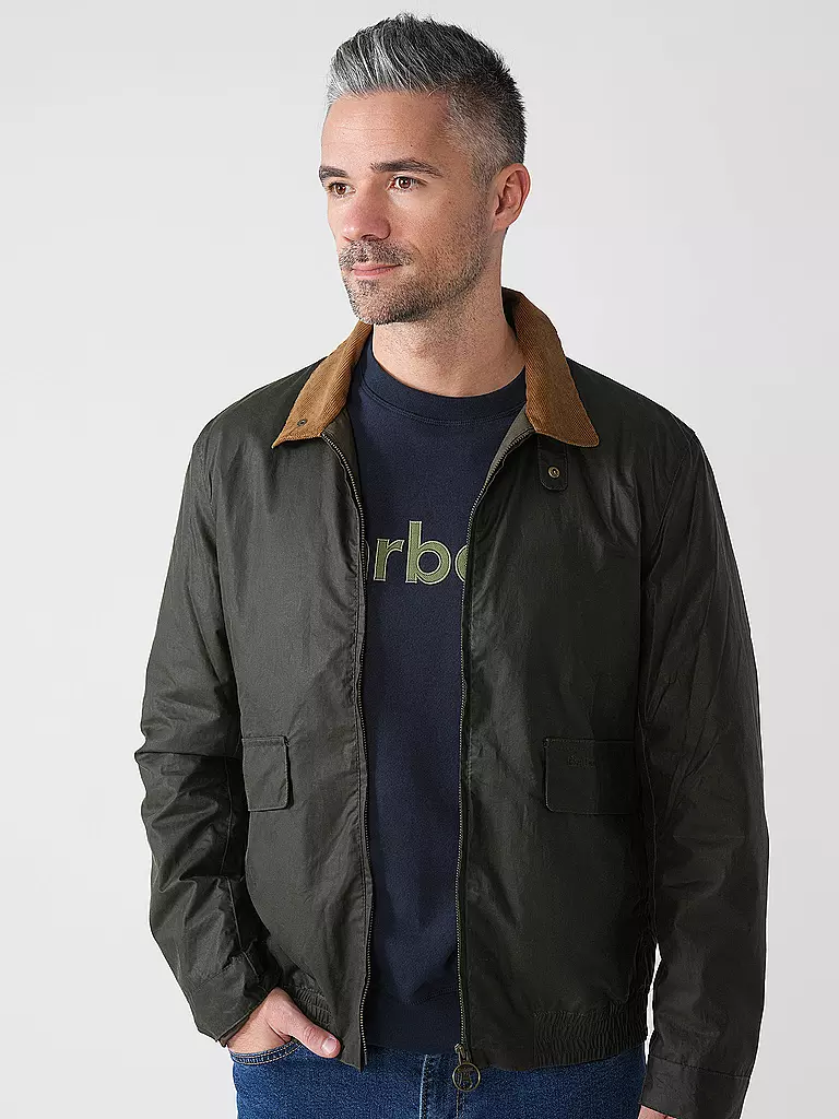 BARBOUR | Blouson NEWBURY WAX | olive