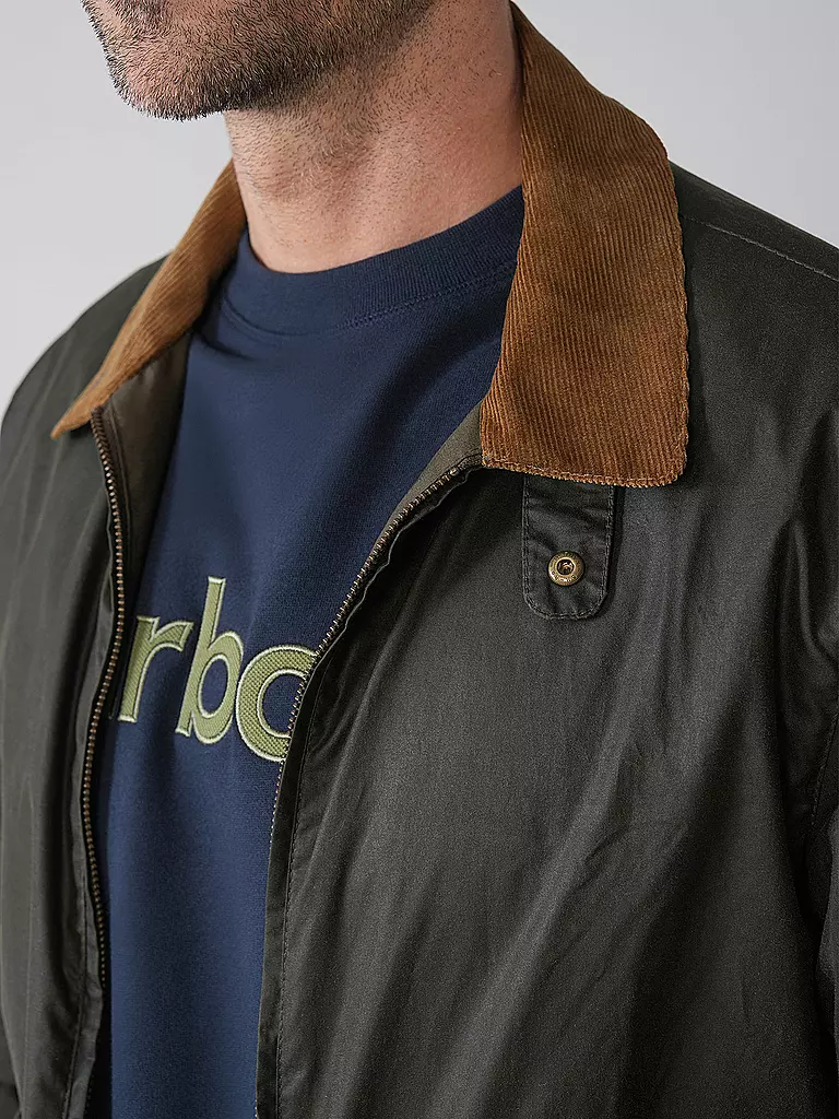 BARBOUR | Blouson NEWBURY WAX | olive