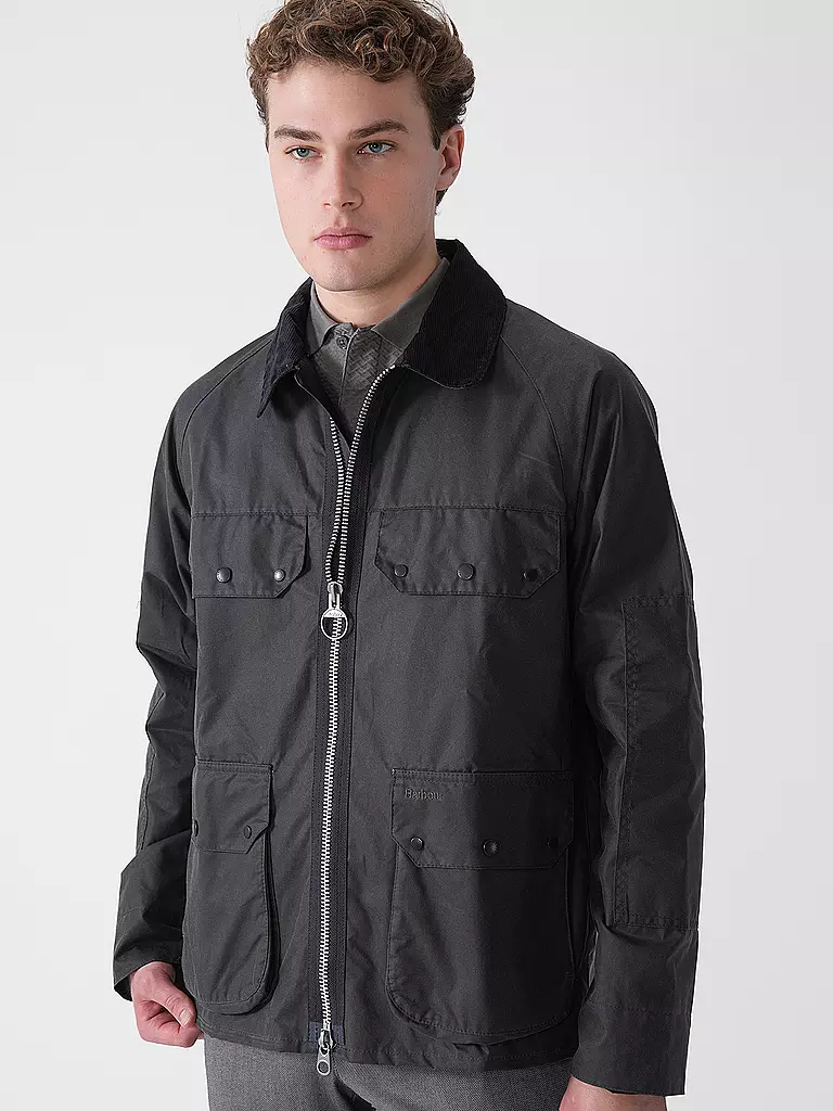 BARBOUR | Jacke RE-ENGINGERED  | grau