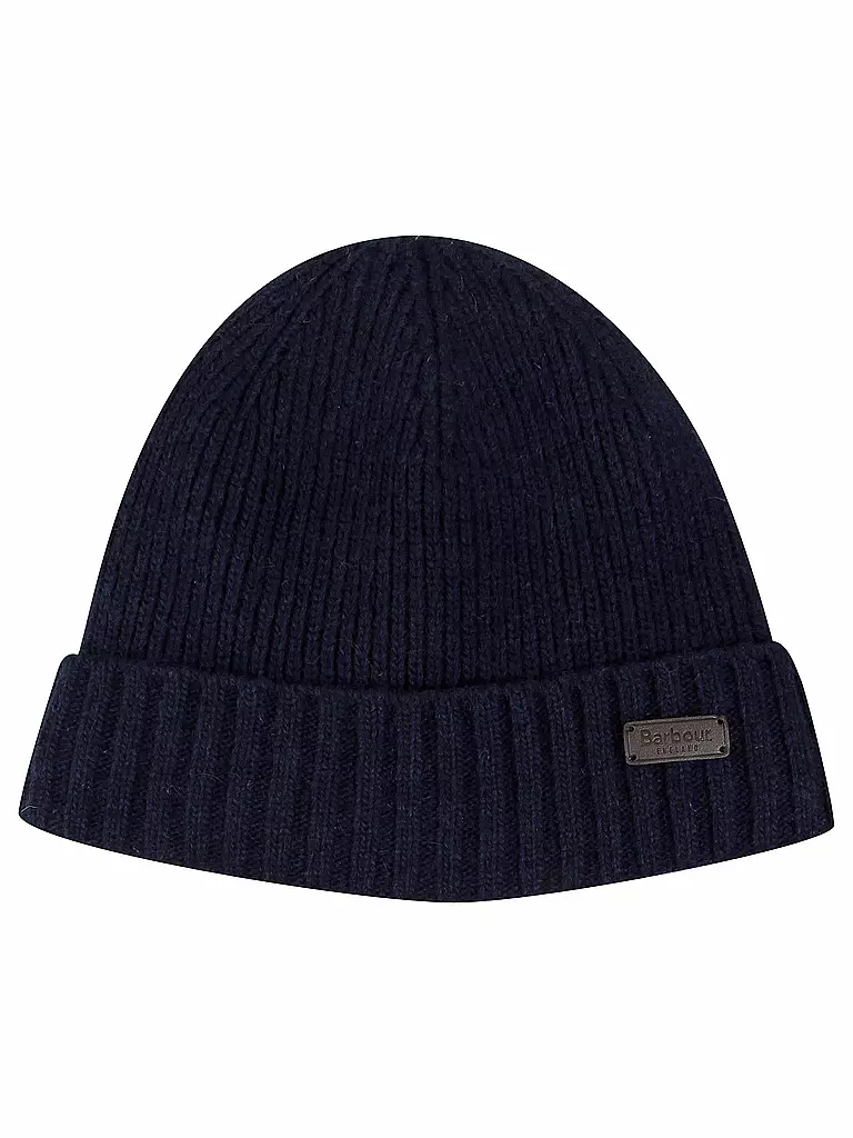 BARBOUR | Mütze - Beanie  | dunkelblau