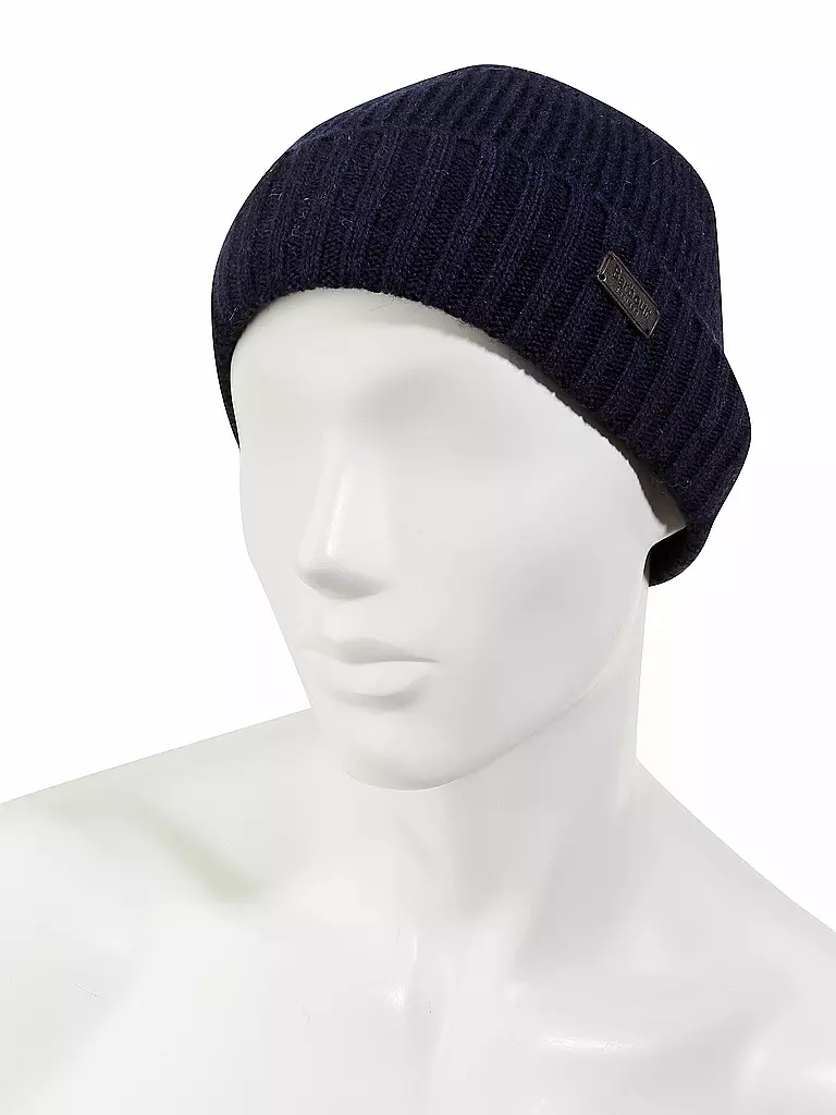 BARBOUR | Mütze - Beanie  | dunkelblau