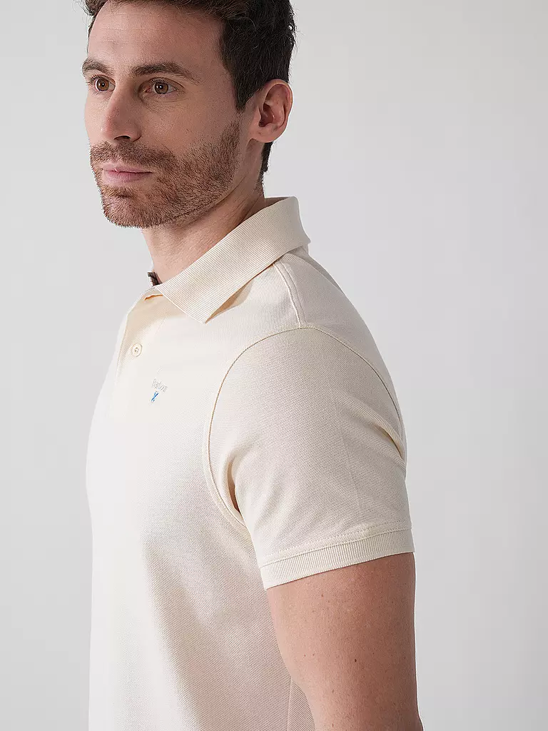 BARBOUR | Poloshirt Regular Fit | creme