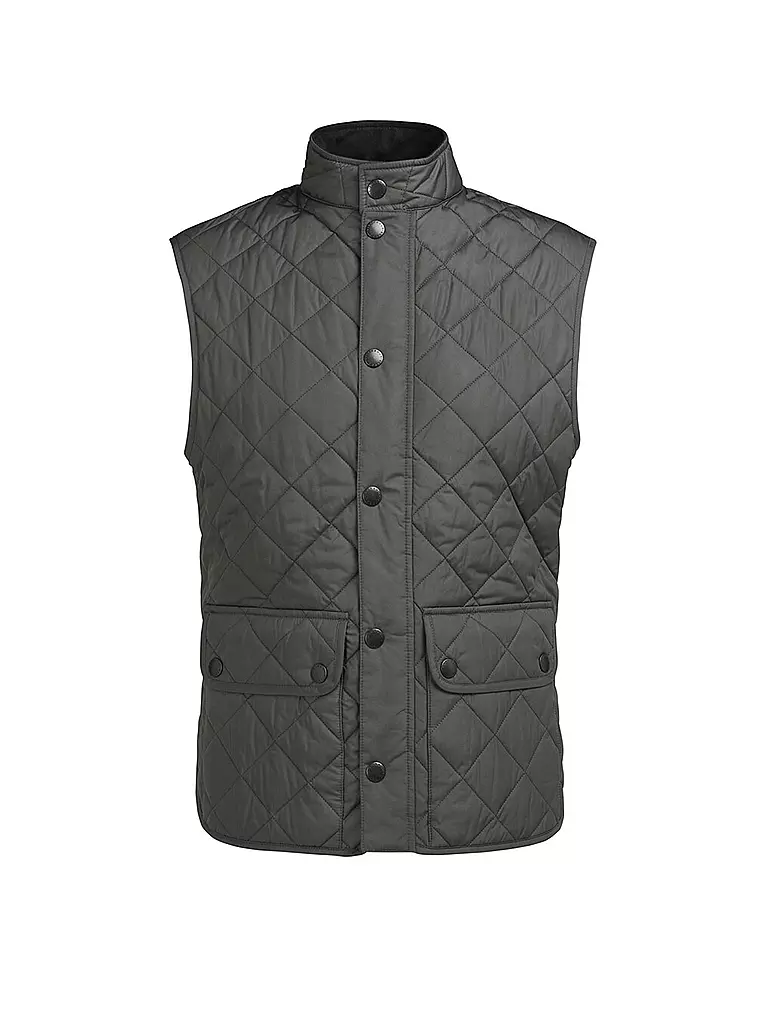 BARBOUR | Steppgilet LOWERDALE | grau